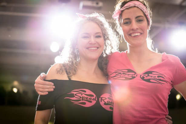 Lynnette Marrero and Ivy Mix. Speed Rack Founders.